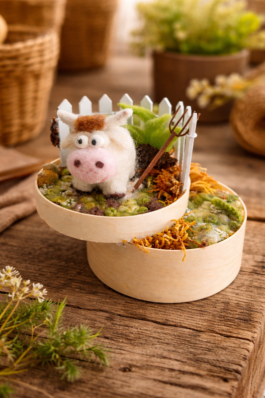 Pâturage en boîte - Création artisanal unique