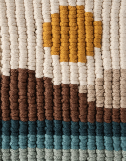 suspension murale macramé - pièce unique
